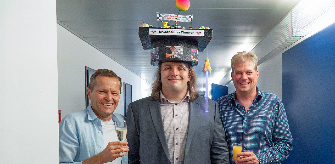 Picture of the News article congratulations Johannes!